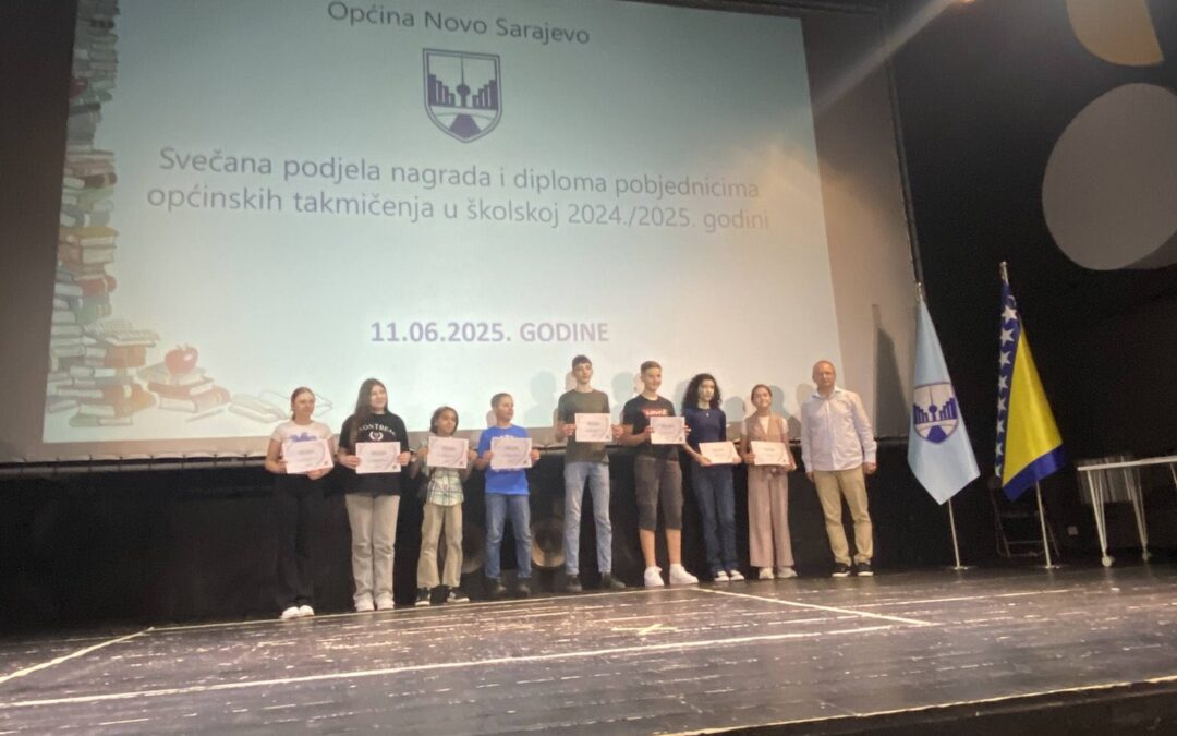 Svečana podjela nagrada i diploma pobjednicima općinskih takmičenja