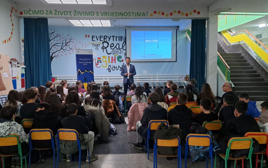 Edukacija “Cyber trafficking – nemoj biti najslabija karika”