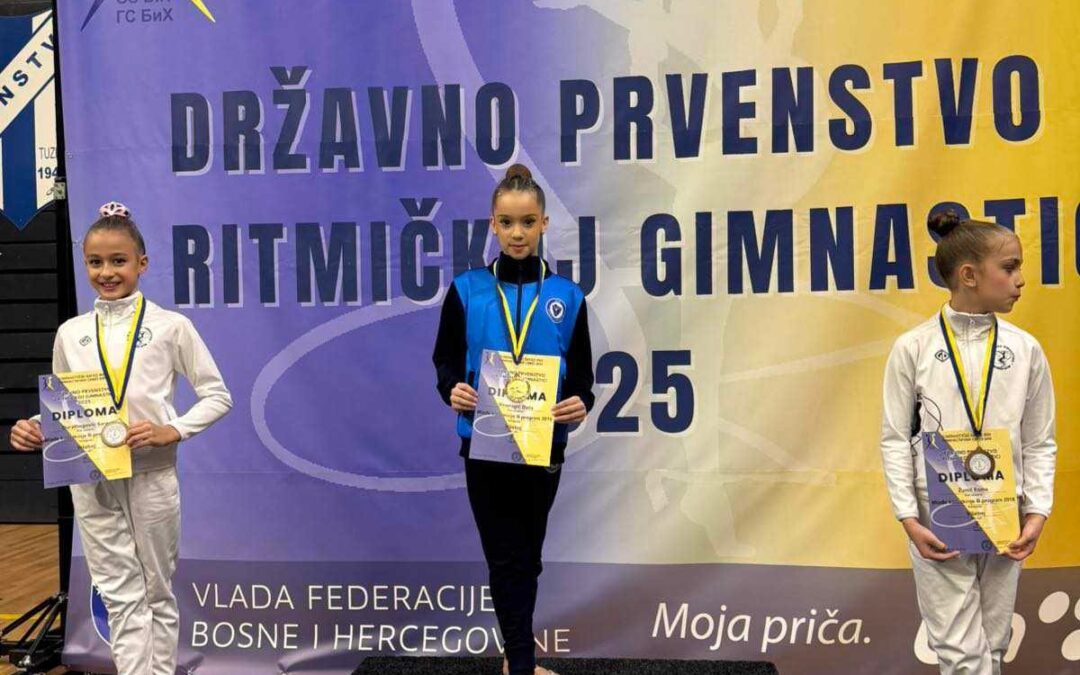 Naša Dalia državna prvakinja u ritmičkoj gimnastici