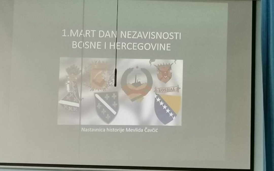 Historijski čas za učenike VII i VIII razreda